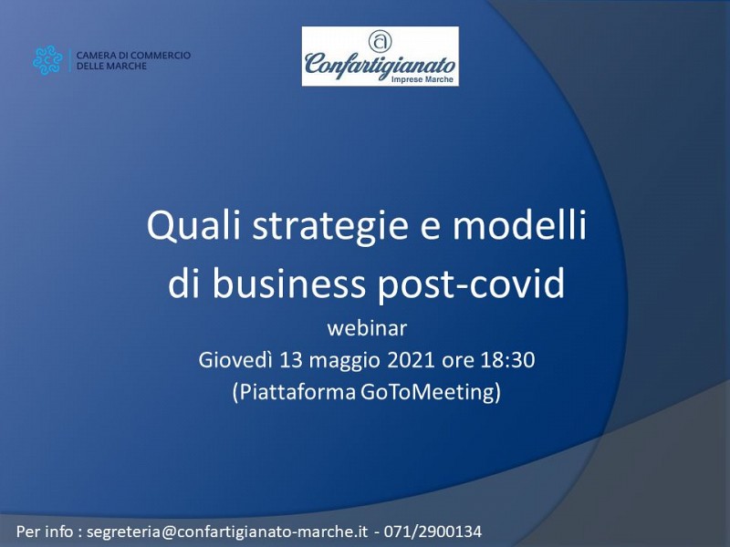 Nuovi modelli di business post Covid