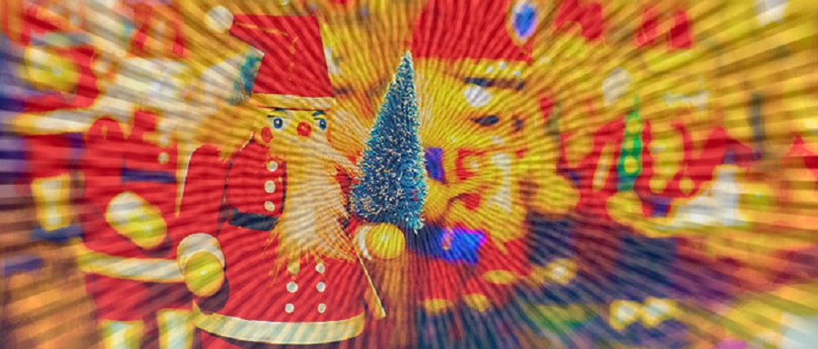 Un regalo di Natale di artigianato