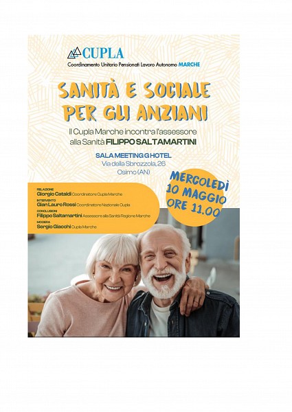 SANITA' E SOCIALE PER GLI ANZIANI DELLE MARCHE