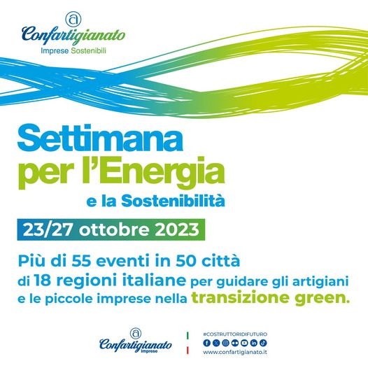 SETTIMANA PER L'ENERGIA E LA SOSTENIBILITA'