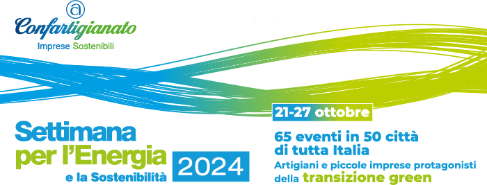  Dal 21 al 27 ottobre la Settimana per l’energia e la sostenibilità
