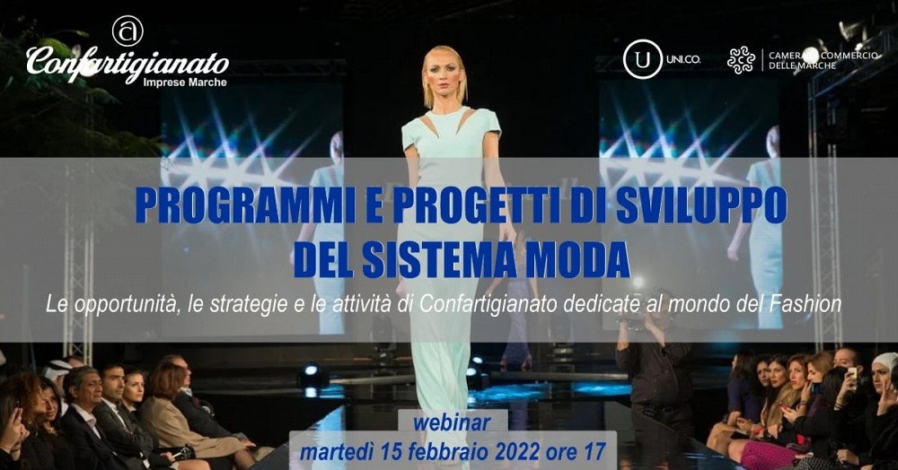 Programmi e progetti di sviluppo del sistema moda