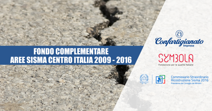 Fondo complementare Aree Sisma del Centro Italia