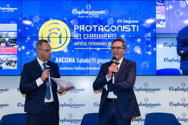 Graziano Sabbatini  confermato Presidente della Confartigianato di Ancona- Pesaro e Urbino