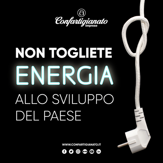 NON TOGLIETE ENERGIA ALLE IMPRESE 