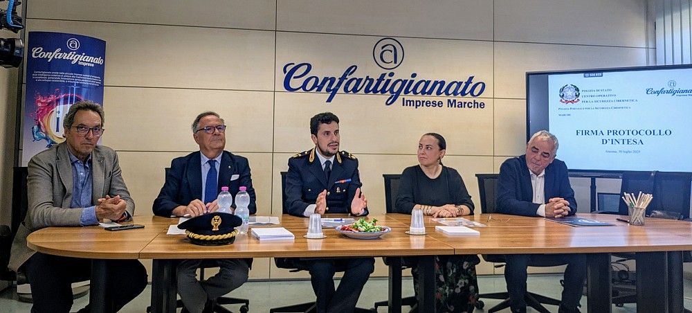 Polizia Postale e Confartigianato Marche insieme per la cybersicurezza